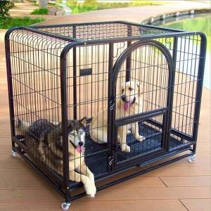 Dog Cage Bold Golden Retriever සුනඛ කූඩුව විශාල සුනඛ මධ්‍යම සුනඛ කූඩුව සුරතල් කූඩුව