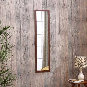 HD houten hingjende spegel badkeamer spegel moderne minimalistyske dressing spegel flier dressing spegel Full-lingte spegel