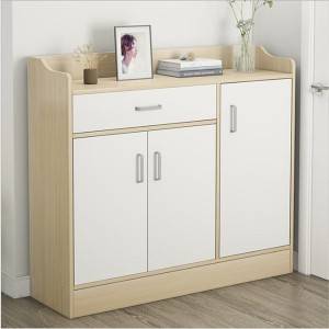 Shoe rack household entrance large capacity and space saving simple storage cabinet simple and economical multi-layer dustproof household shoe cabinet