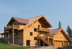 Capanna di legno anticorrosione Giardino Zona panoramica Vacanze per il tempo libero Struttura in legno all'aperto-0007