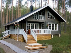 Wooden House Manufacturer Panlabas na Villa Homestay Scenic Farmhouse Log Cabin Simple Mobile Assembly Log Cabin Customization-0021