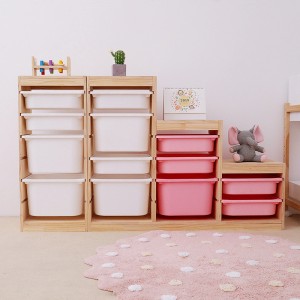 Multi-Layer Drawer Type Kids Toy Book Storage Cabinet 0595