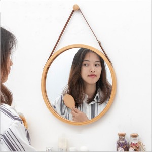 Огледало за шминкање со тркалезно огледало специјално огледало за спална соба за бања 0446
