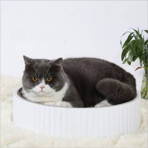 고양이 스크래처 그릇 모양 고양이 모래 긁힘 방지 및 내마모성 발톱 갈기 Scratcher