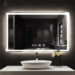 Rūpnīcas tiešās piegādes LED viedais spogulis vannas istabai 0678