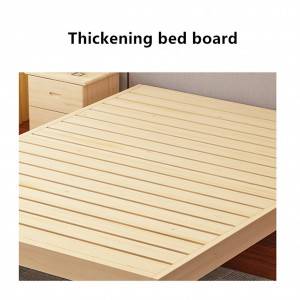 새로운 단단한 소나무 침대 침실 가구 0223