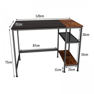 Home Simple Комбінований стіл і книжкова шафа Письмовий стіл для спальні 0335
