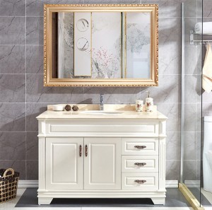 Europski minimalistički ručno pranje kupaonica Kozmetički trijem Retro zidna kuka #Mirror