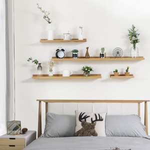 Living Room Bedroom Wall-Mounted Decorative Storage Rack 0428