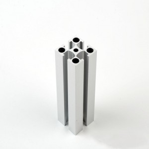 Thickened Industrial Aluminum Alloy Profiles 0436