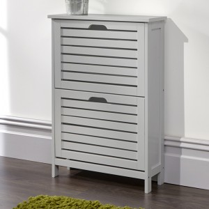 Nordic Simple Double-Layer Storage Shoe Cabinet 0443