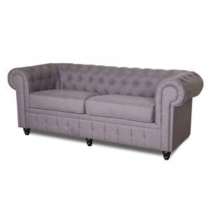 American fabric three-seat sofa combination 0434