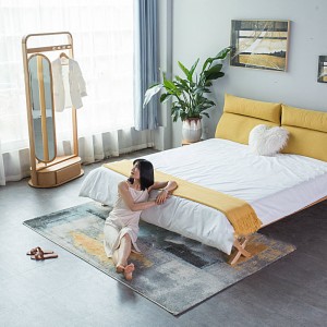 Krevat dopio me jastëk të butë Nordic Modern 1,5 m 1,8 m 0282