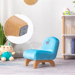 Cadeira infantil em madeira maciça, sofá, cadeira, banco de bebê doméstico 0405