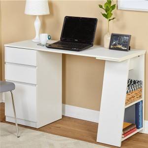 Moderní psací stůl Simple Living Como s úložným prostorem 0362