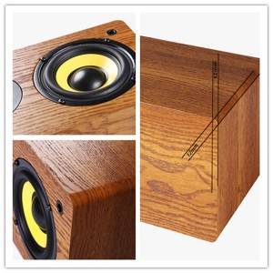 Passive speakers home theater high fidelity wood fever HIFI speakers
