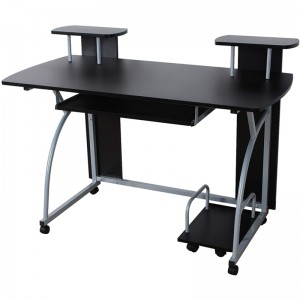 Jednostavan uklonjivi računalni stol za kućni ured s tipkovnicom 0304