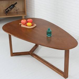 Igumbi Lokuhlala I-Solid Wood Mango Coffee Table# Ithebula Letiye 0010