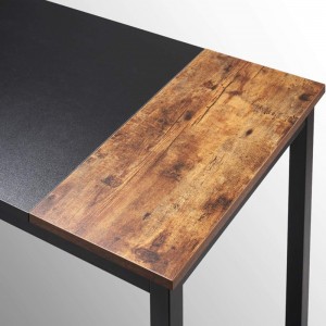 שולחן עבודה לסטודנטים שולחניים בשילוב פלדה ועץ בסגנון חדש 0334