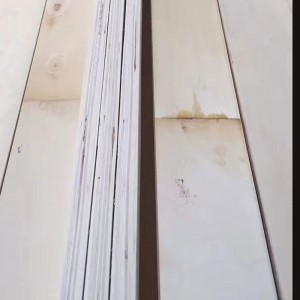 Produción de madeira contrachapada de álamo LVL de grao de construción 0463