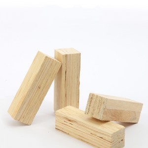 Tablero multicapa de madera maciza LVL de madera cuadrada compuesta 0501