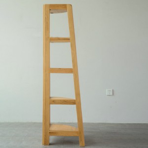 Nordijski minimalistički stalak za dnevnu sobu Studija od punog drveta 0260
