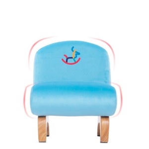 Children’s chair solid wood back chair sofa chair household baby bench 0405