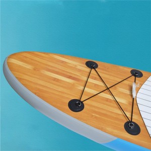 Planche de surf gonflable de couleur assortie SUP paddle board avec ailerons 0372