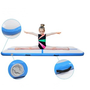 Gymnastics Air Mat 2m 3m 4m ọjọgbọn Inflatable air orin Yoga Idaraya ija paadi ṣe idiwọ awọn maati tumbling 0388