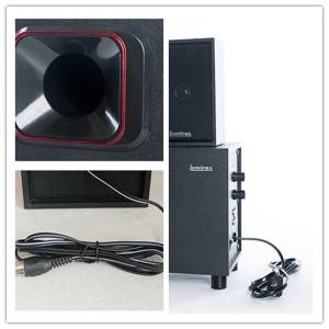 កុំព្យូទ័រលើតុ Notebook 2.1 speaker super subwoofer wireless bluetooth card U disk multimedia active speaker