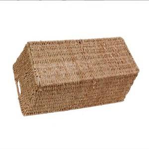 Kitchen sundries basket household goods storage box straw storage basket