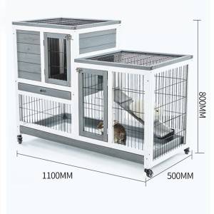 I-Amazon New Rabbit Breeding House Storage Pet Cage 0207