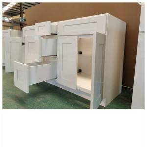 Kínai gyár legújabb tervezésű európai stílusú modern egyszerű konyhai szekrényei 0345