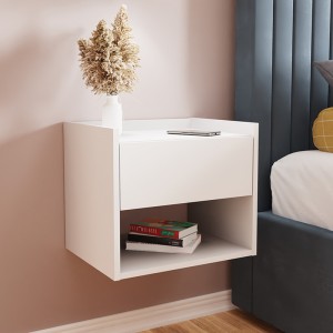 I-Wall Mounted Simple Storage Bedside Table 0475