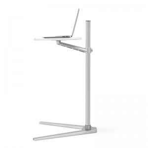 Floor-to-Ceiling Height Adjustable Tripod Base Laptop Desk 0582