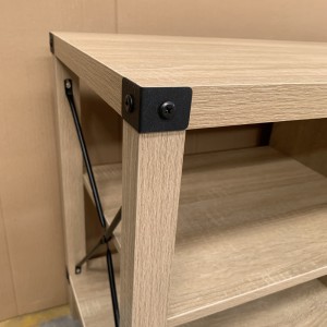 Rustic Iron Wood TV Cabinet 0585