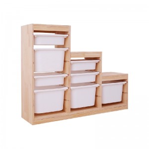 Multi-Layer Drawer Type Kids Toy Book Storage Cabinet 0595