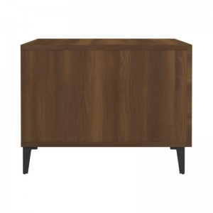 Etusivu Ruskea puinen neliönmuotoinen sohvapöytä 0675