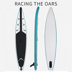 Ibhodi yeCarbon Fiber Paddle Stand-up Racing Surfboard