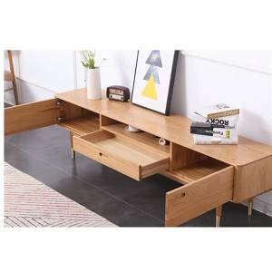 ʻO Nordic Solid Wood Creative Home TV Stand Cabinet# 0018