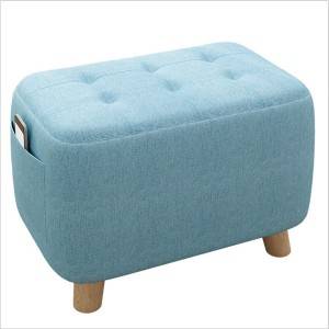 Small Stool Bench Fashion Creative Low Stool Home Sofa Stool Fabric Bench Economical Shoe Stool Small Wooden Stool