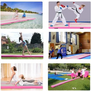 Inflatable drawing yoga dance gym mat inflatable rangi ara 0384