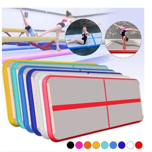 Gymnastiek Air Mat 2m 3m 4m professionele Opblaasbare air track Yoga Sport fight pad voorkomen verwondingen tuimelen matten 0388