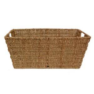 Kitchen sundries basket household goods storage box straw storage basket