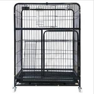 Double-layer cat cage Three-story large cat villa Pet cattery Four-story large pet cat cage