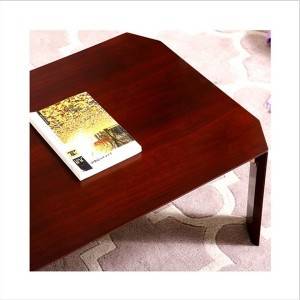 Небольшой журнальный столик в японском стиле, складной стол из цельного дерева, эркер, татами, стол для студентов