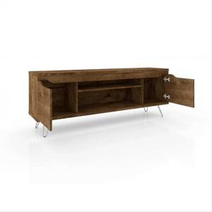 Modern 62.99″ TV Stand with 2 Cabinet 0482