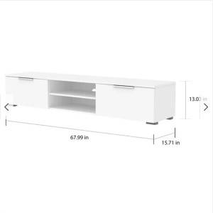 Mueble de TV simple de MDF Moble de TV de montaxe 0466