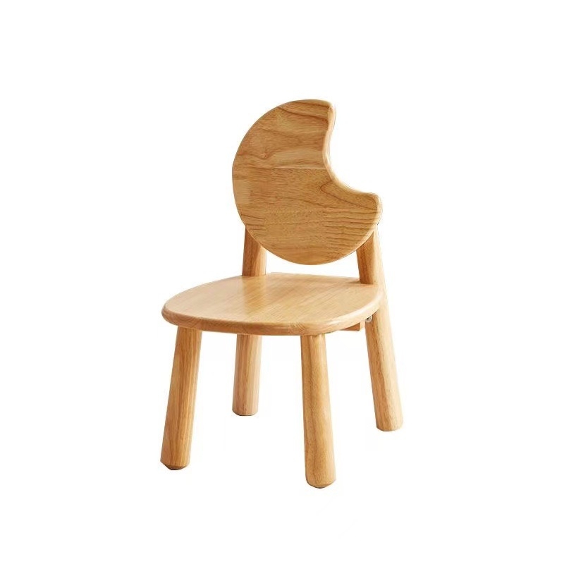 כסא מעץ לתינוק לגן ילדים 0682