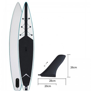 Daska za veslanje od karbonskih vlakana, stojeća trkaća daska za surfanje